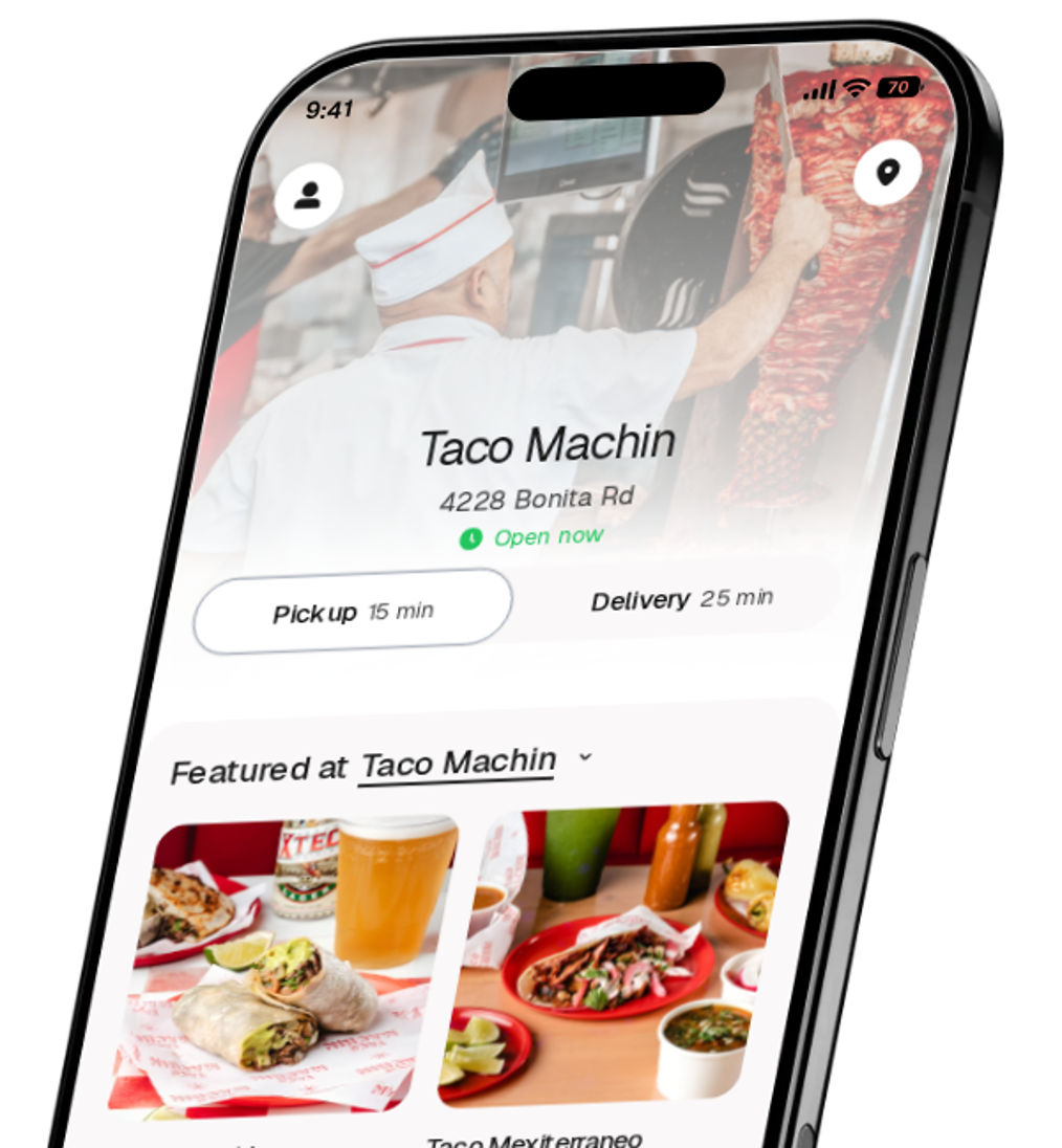 Taco Machin app preview